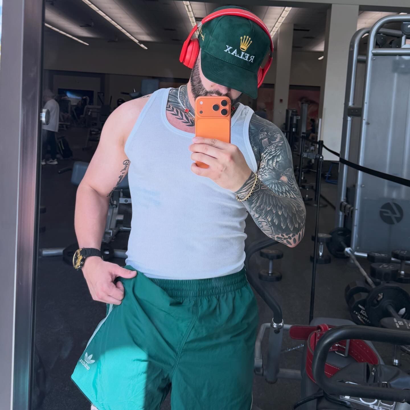 DCA gym mirror